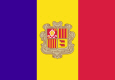 Andorra Ulusal Bayrak